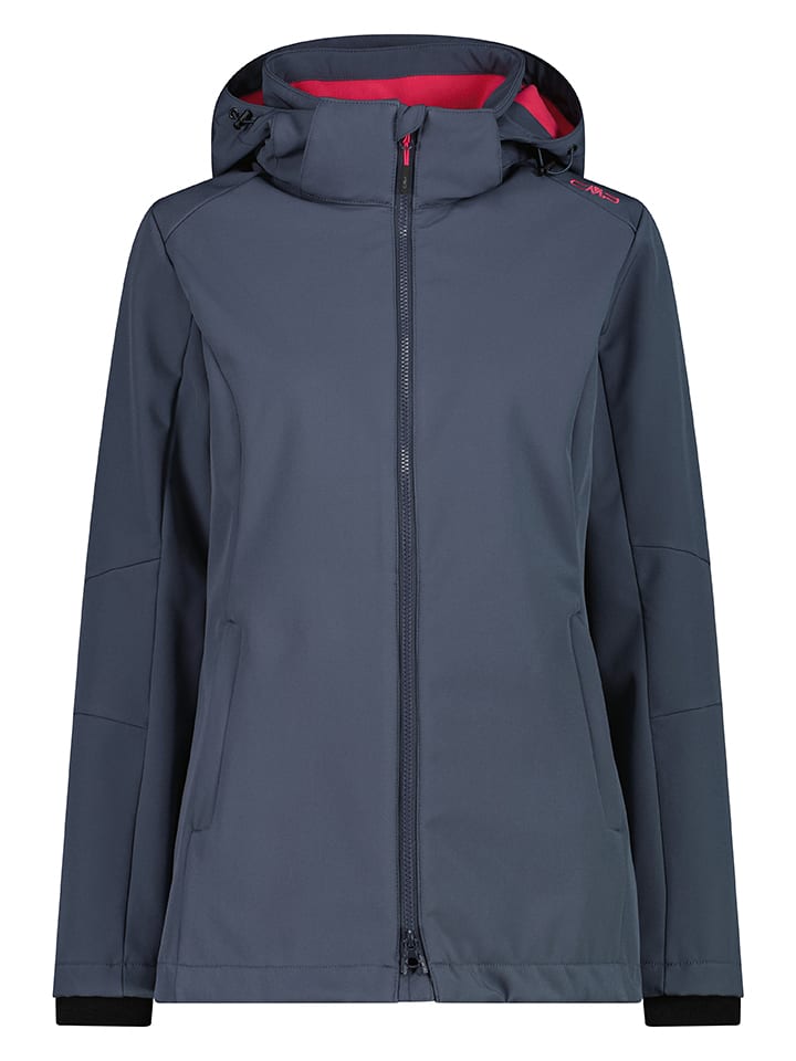 Softshelljacke in Dunkelblau