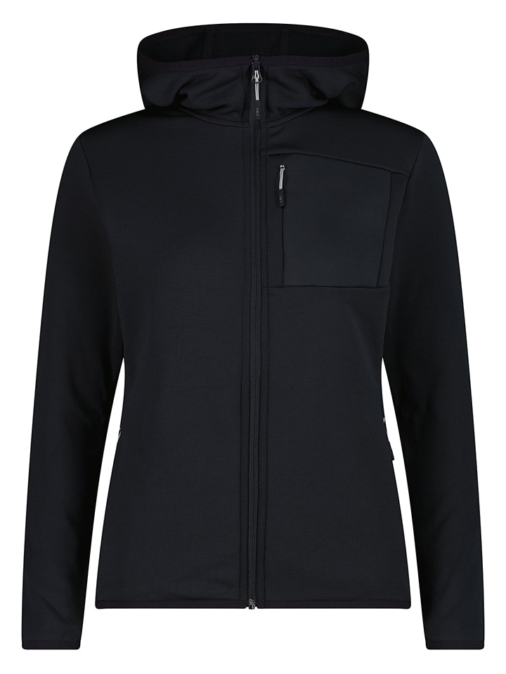 Fleece vest zwart