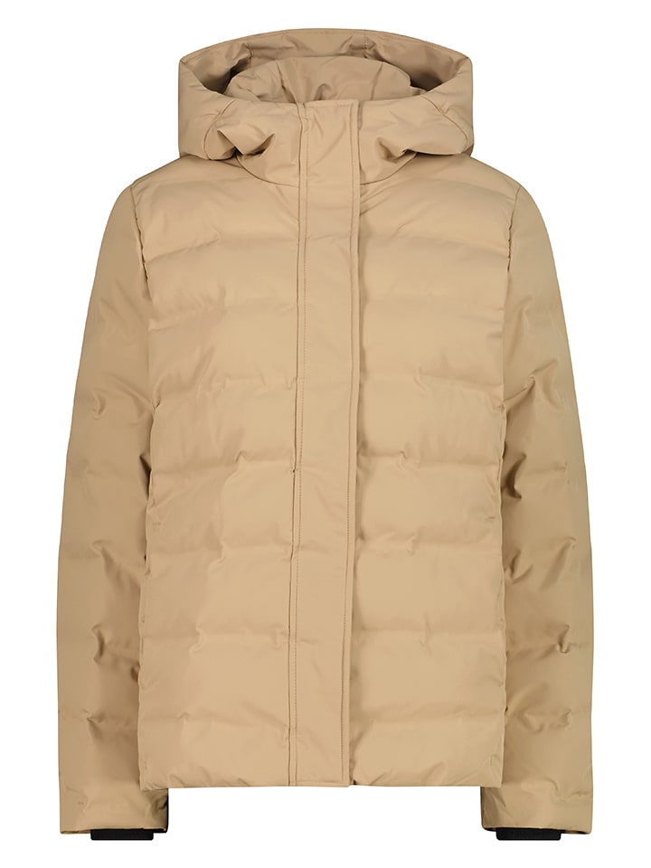 Winterjacke in Beige