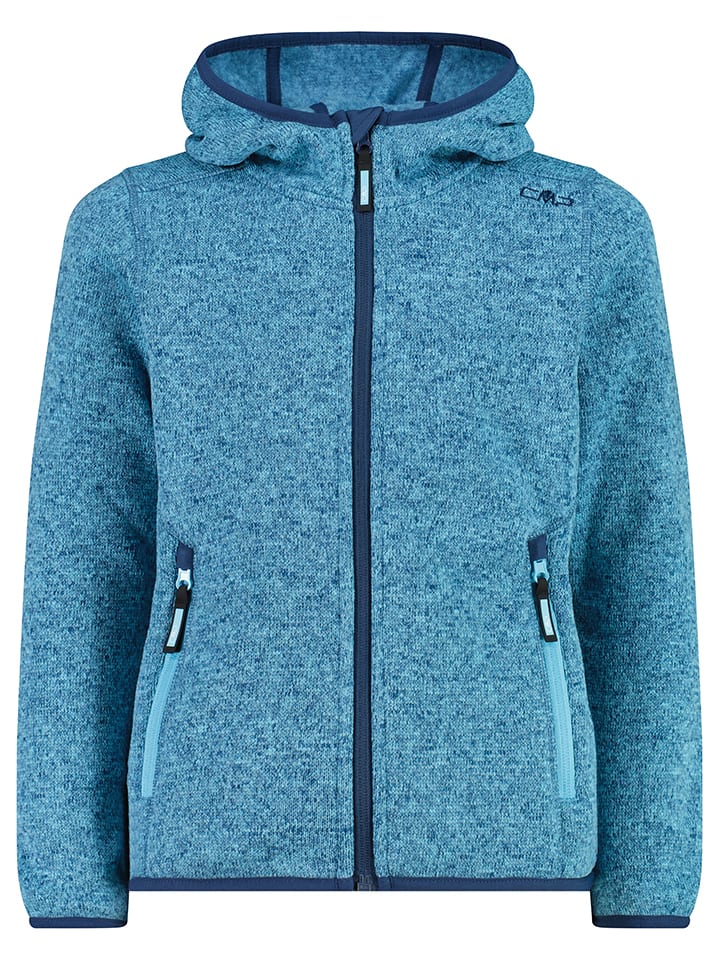 Fleecejacke in Blau
