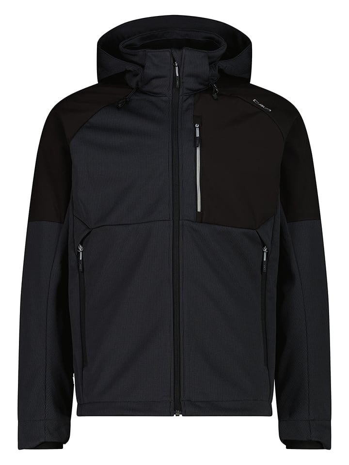 Softshelljacke in Schwarz