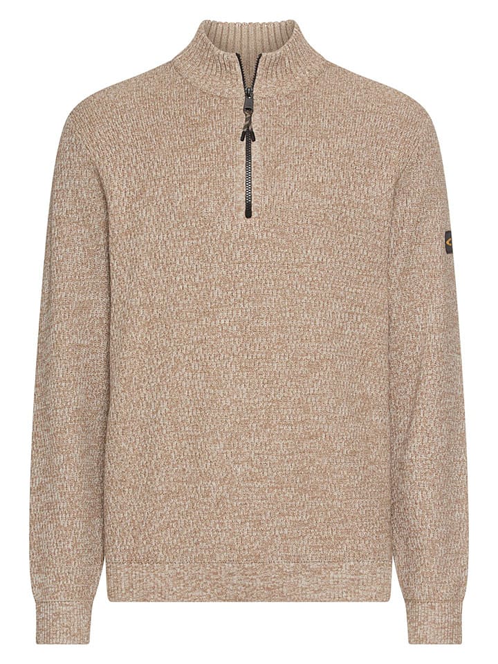 Sweter w kolorze beżowym