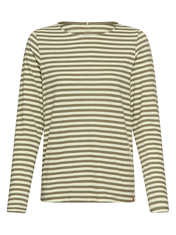Longsleeve in Creme/ Khaki