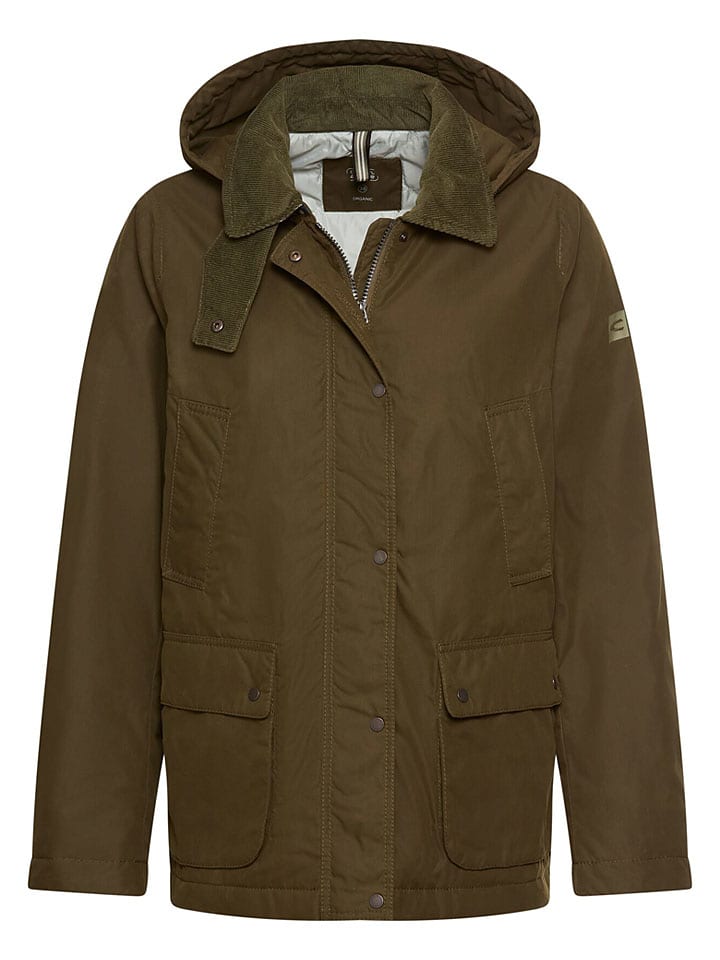 Parka w kolorze khaki