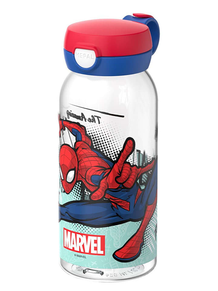 Trinkflasche ''Campus - Spiederman'' in Rot/ Blau - 600 ml