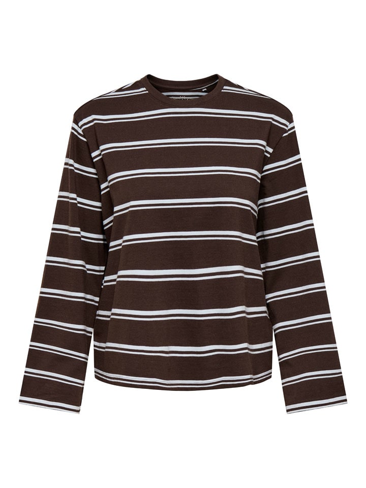Longsleeve in Braun