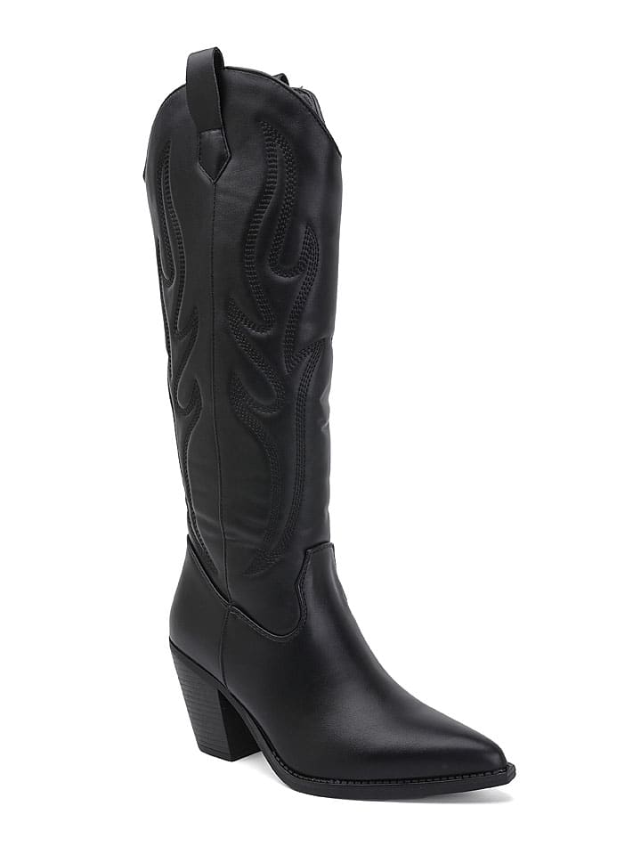 Cowboylaarzen zwart