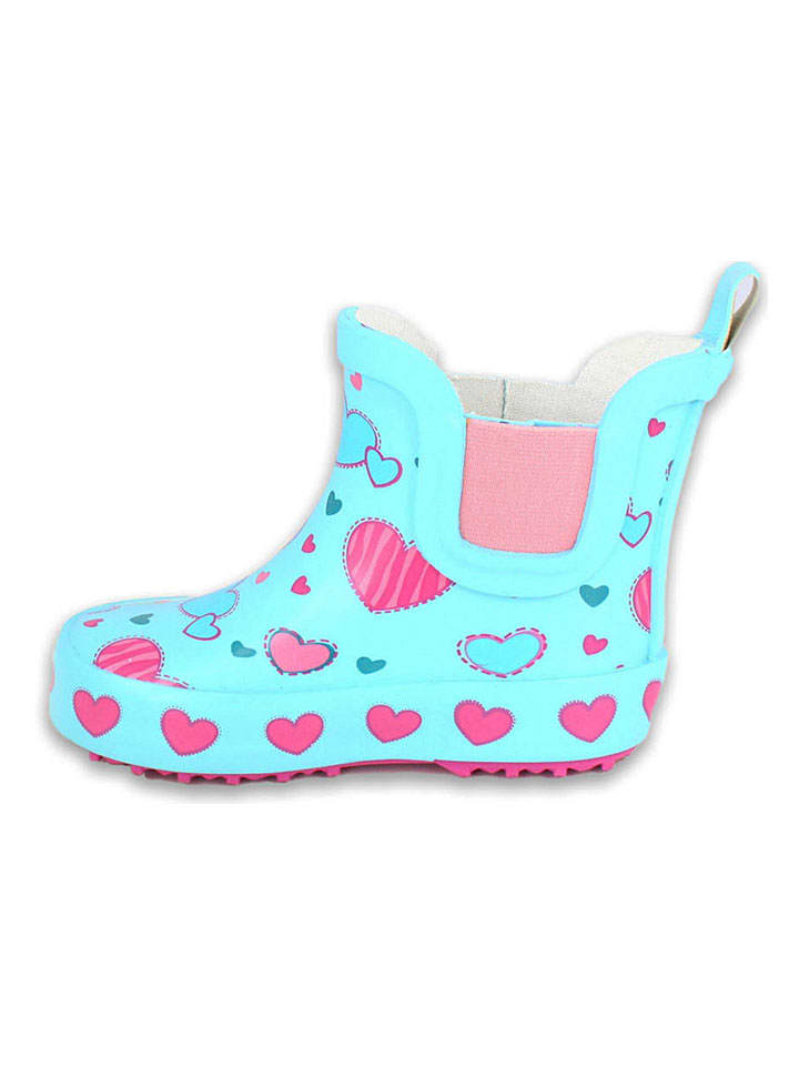 Gummistiefel "Sweethearts" in Hellblau