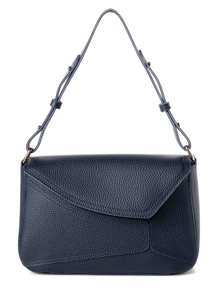 Schultertasche in Dunkelblau - (B)28 x (H)17 x (T)10 cm