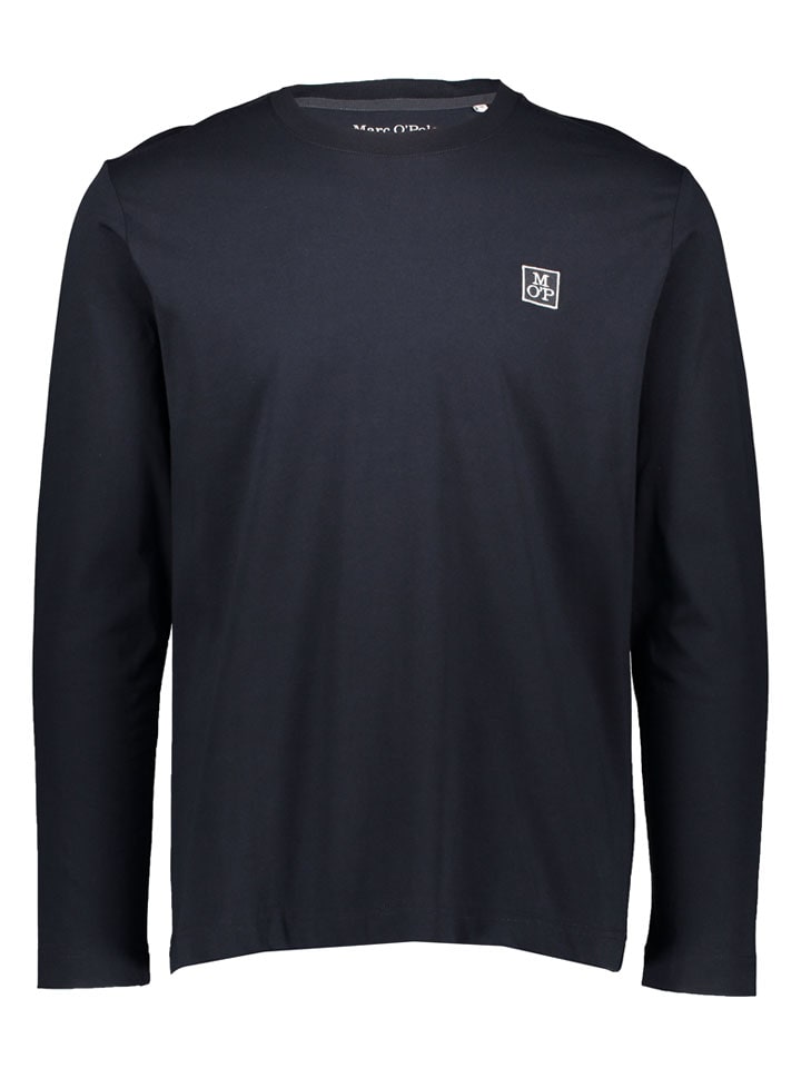 Longsleeve in Dunkelblau