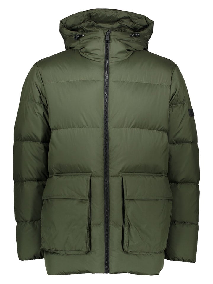Kurtka puchowa w kolorze khaki