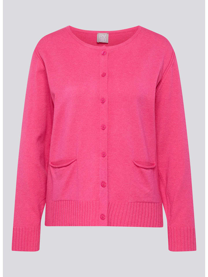 Cardigan in Pink