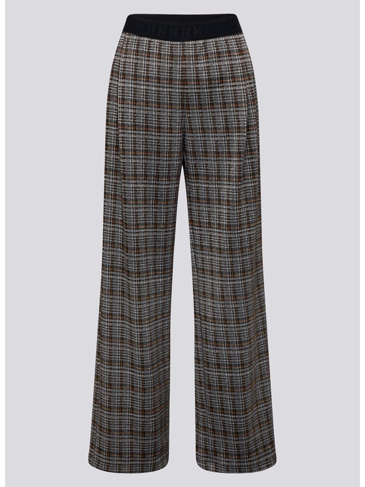 Hose in Schwarz/ Braun