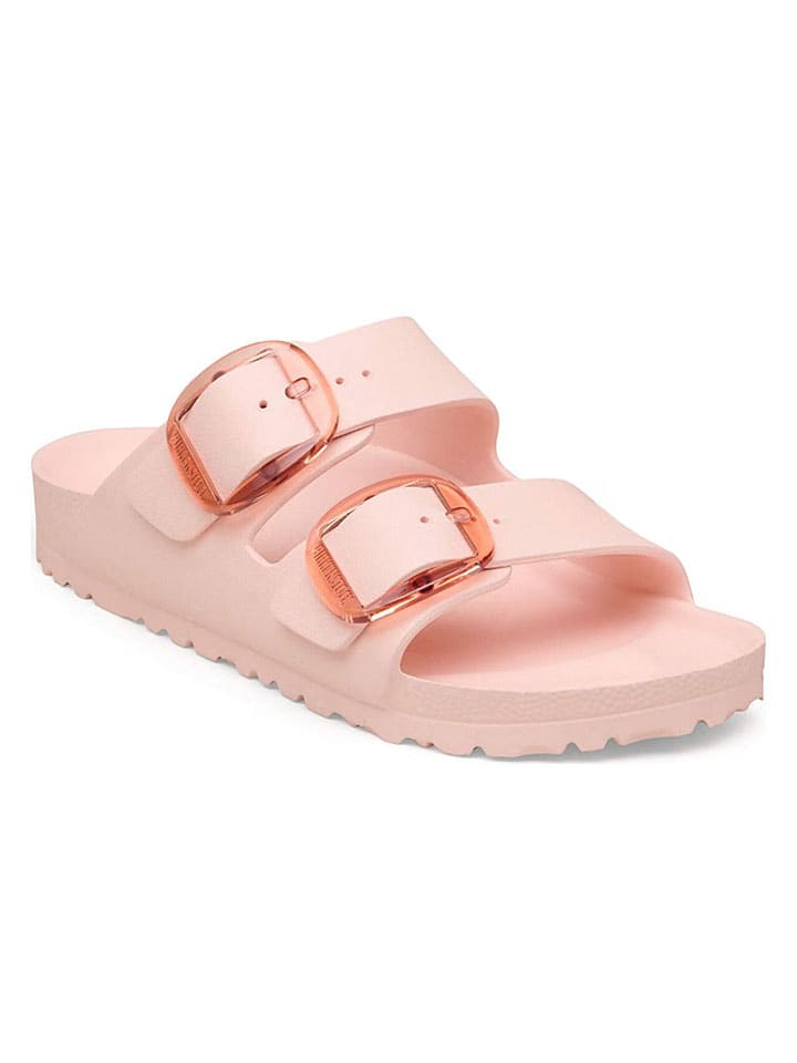 Pantoletten "Arizona Big Buckle" in Rosa - Weite S