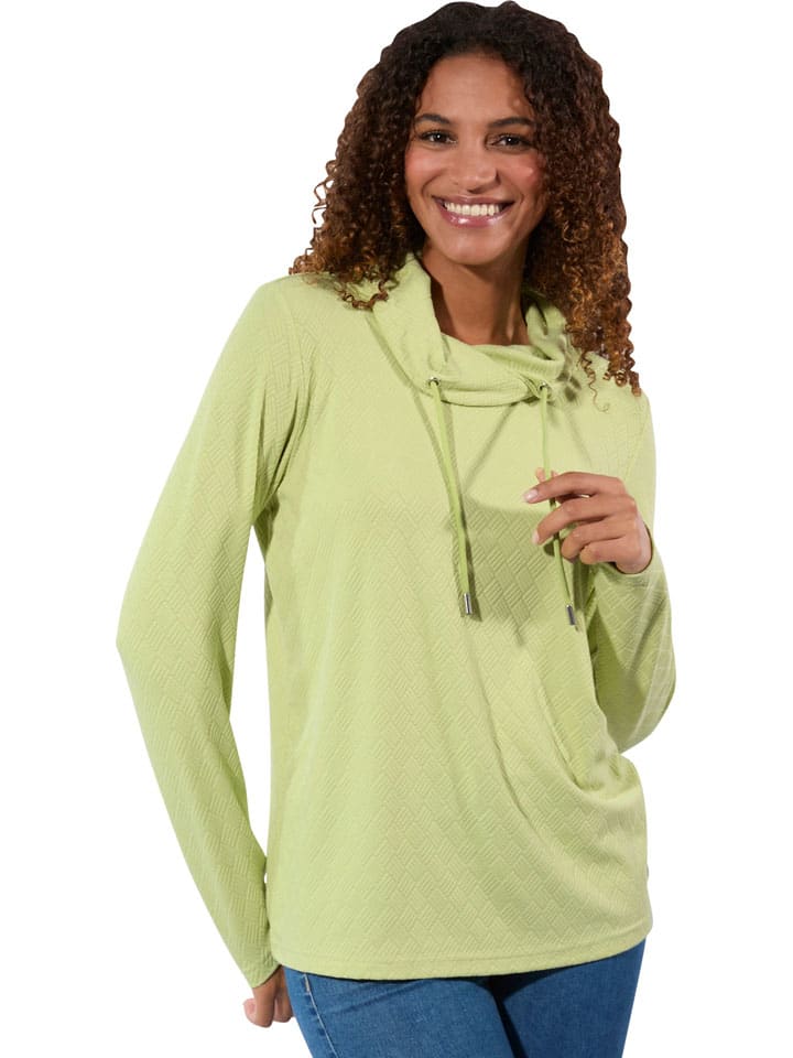 Bluza w kolorze limonkowym