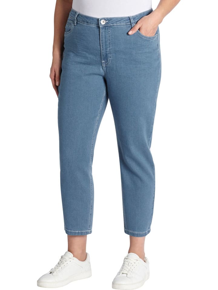Spijkerbroek - slim fit - blauw