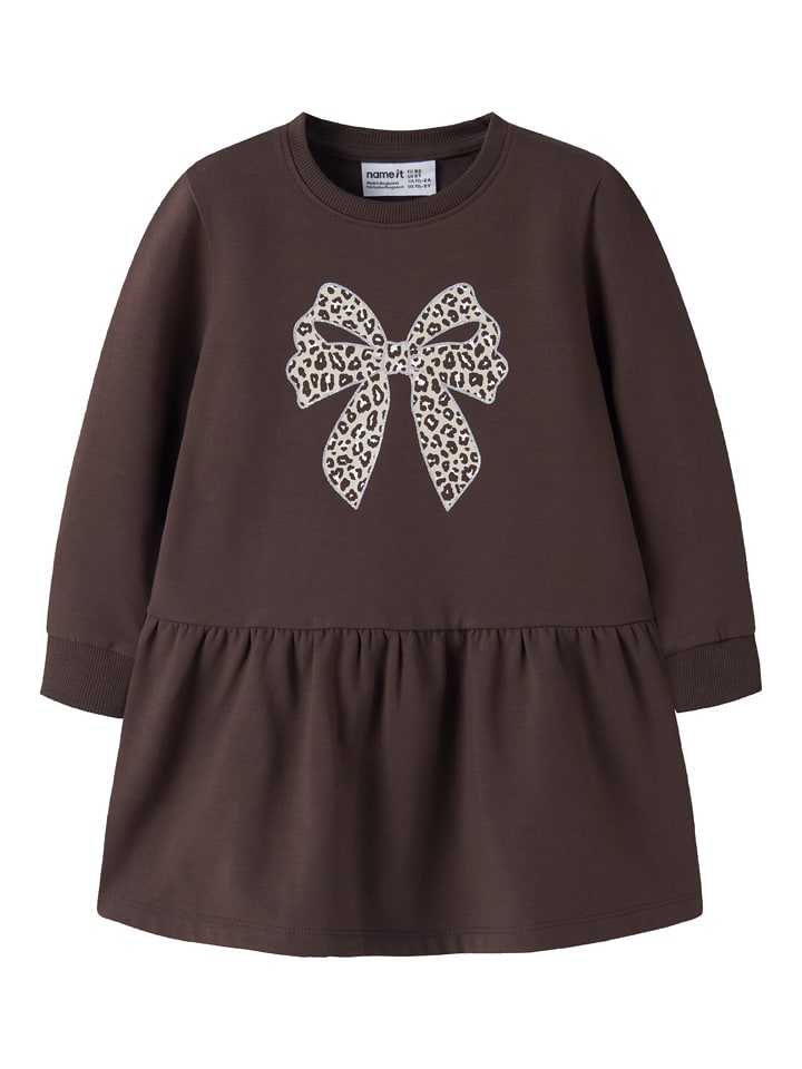 Kleid "Nulla" in Braun