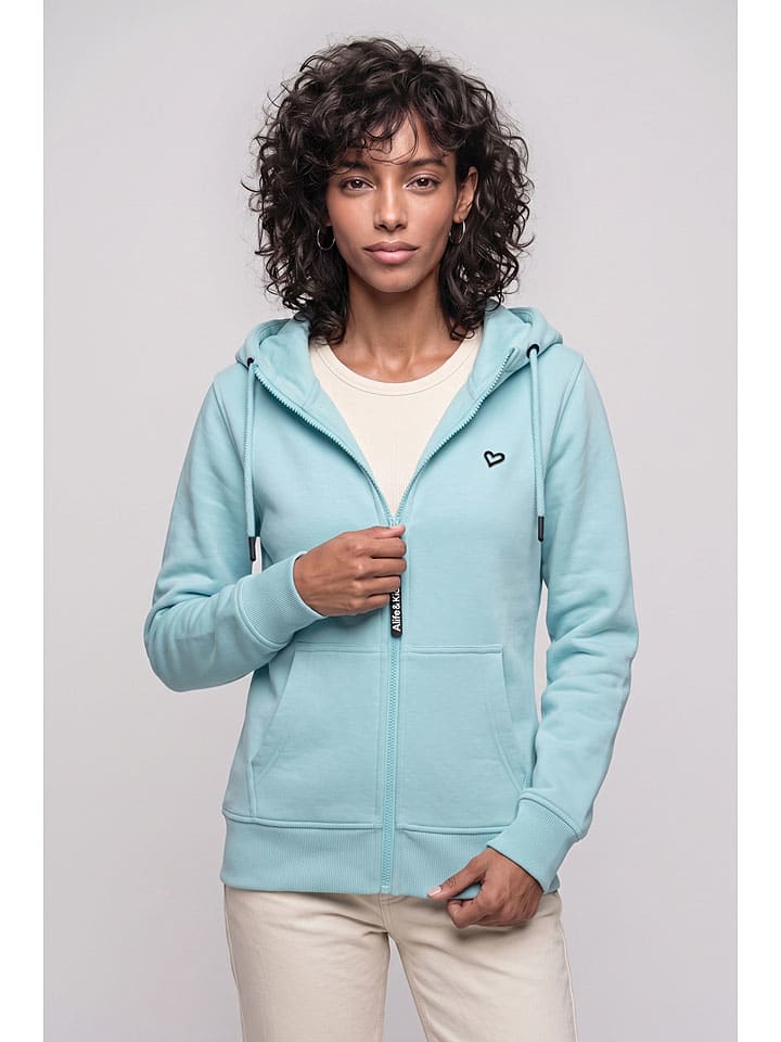 Bluza w kolorze błękitnym