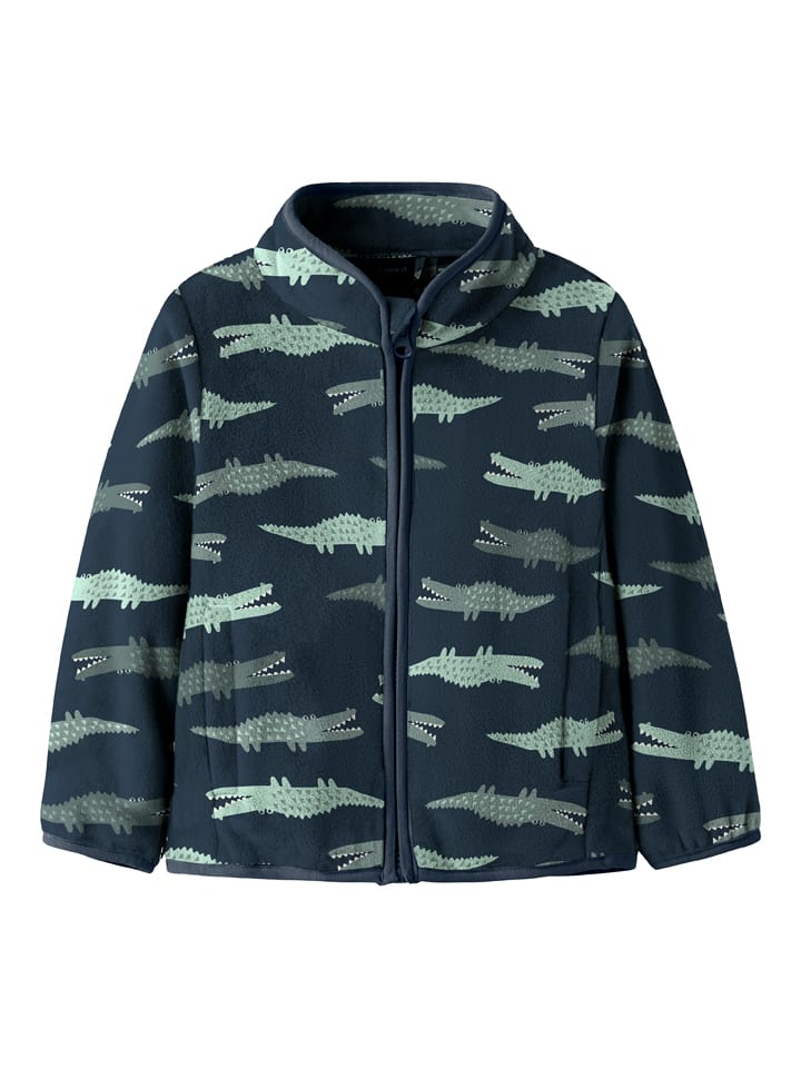 Fleece vest "Meeko" blauw