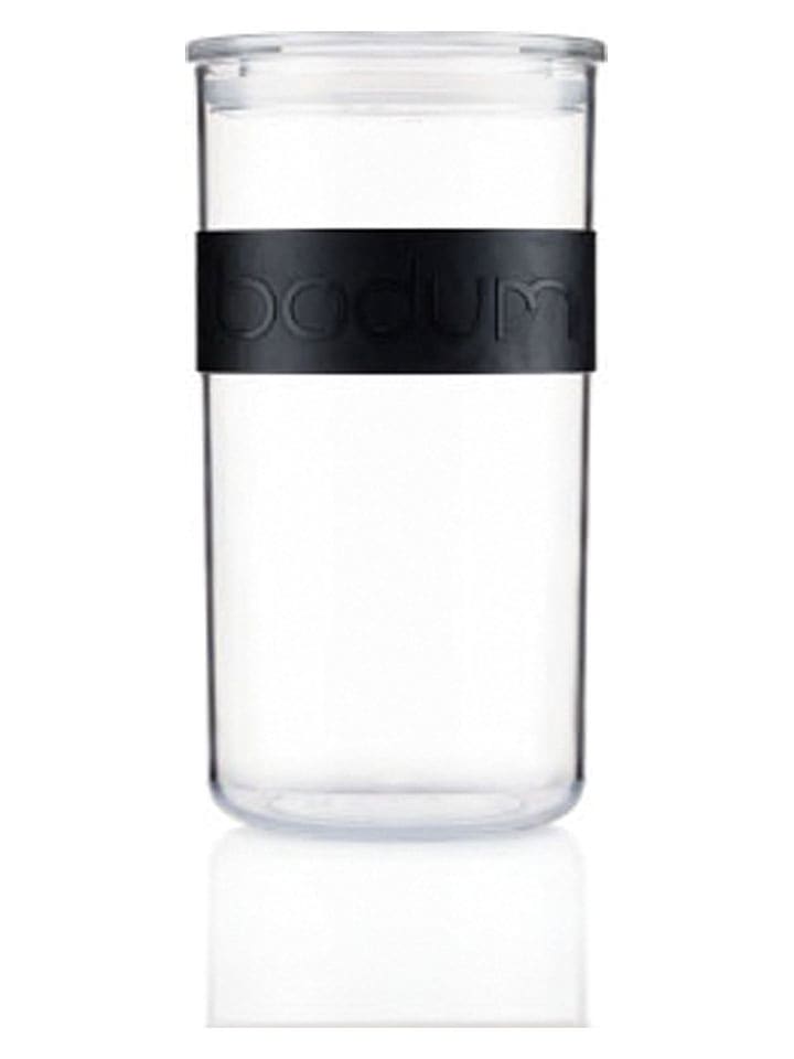 Vorratsdose "Presso" in Transparent/ Schwarz - 200 ml