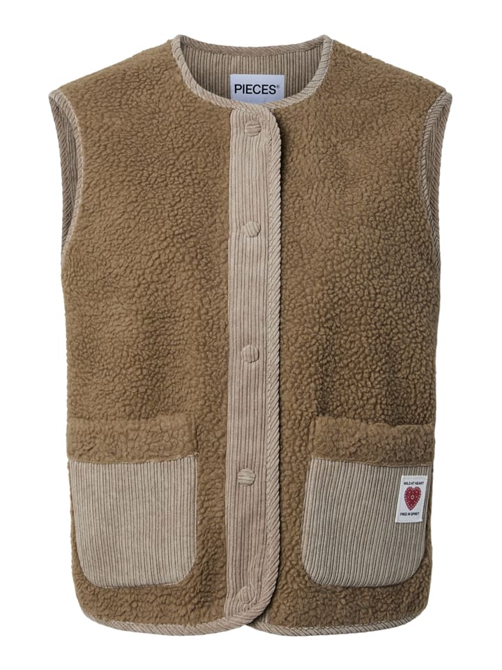 Teddybodywarmer "Anastacia" lichtbruin