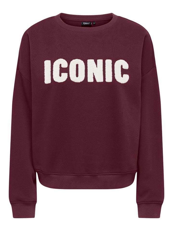 Bluza w kolorze bordowym