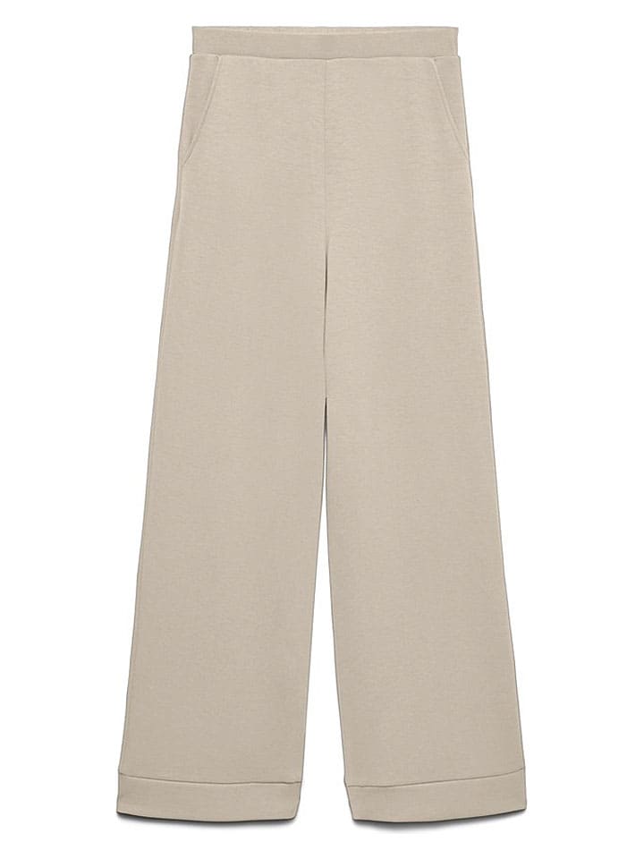 Sweatbroek beige
