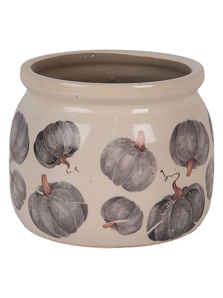 Bloempot beige - (H)10 x Ø 12 cm
