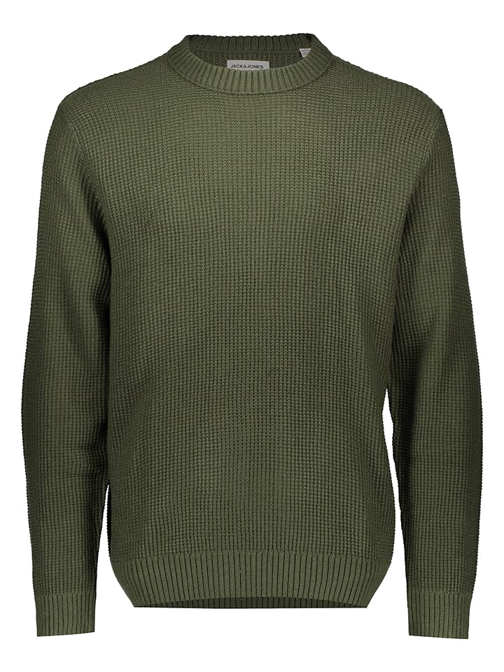 Pullover in Oliv