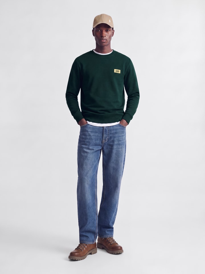 Sweatshirt in Grün