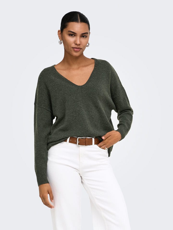 Pullover in Khaki