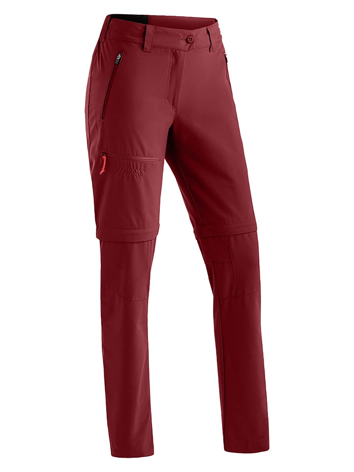 Zippoff-Funktionshose "Nata" in Bordeaux