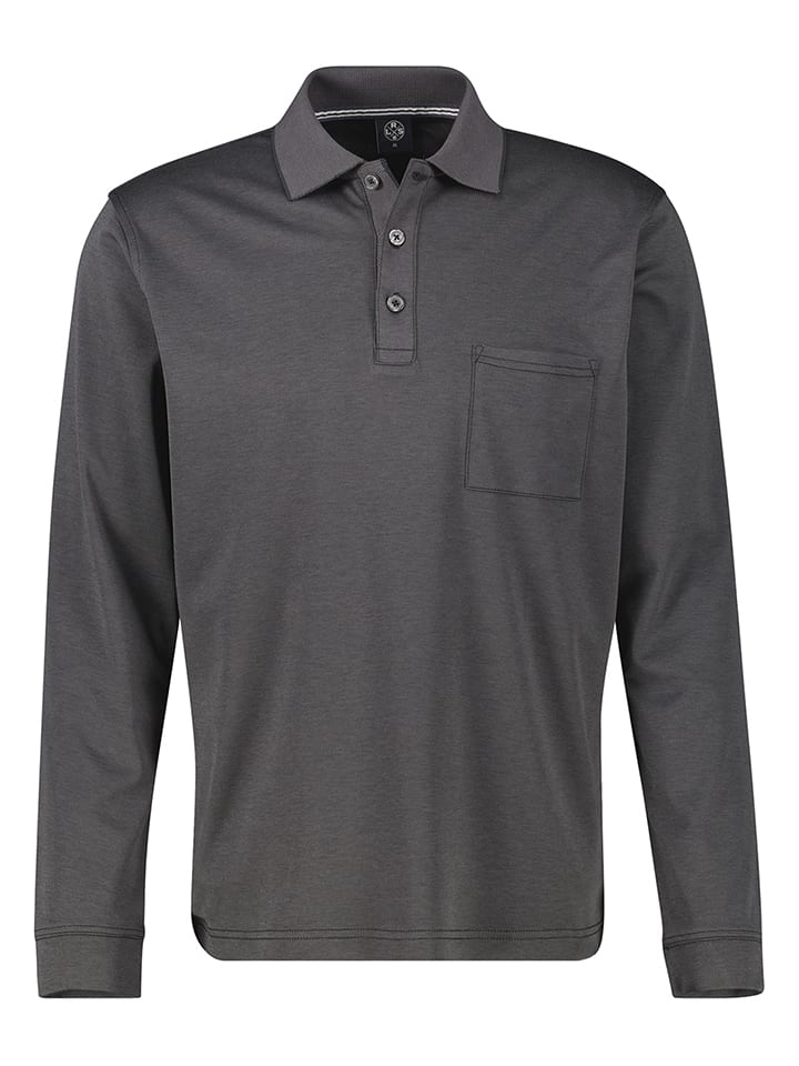 Poloshirt in Schwarz