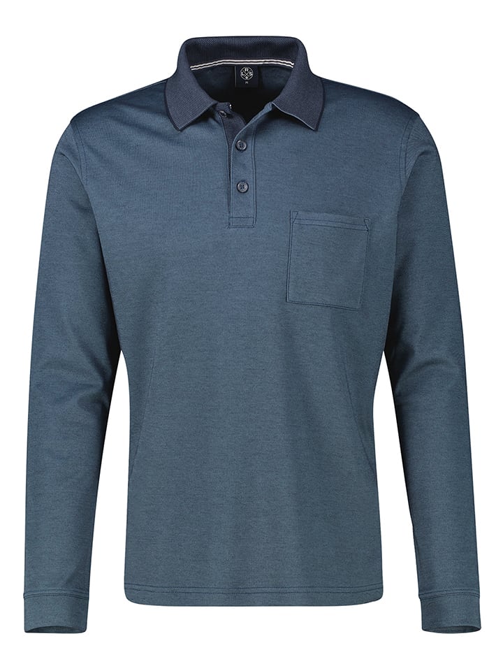 Poloshirt in Dunkelblau