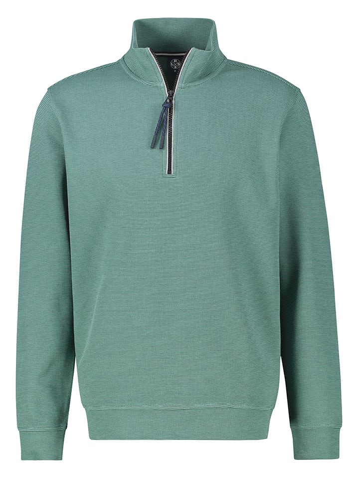 Sweatshirt in Türkis