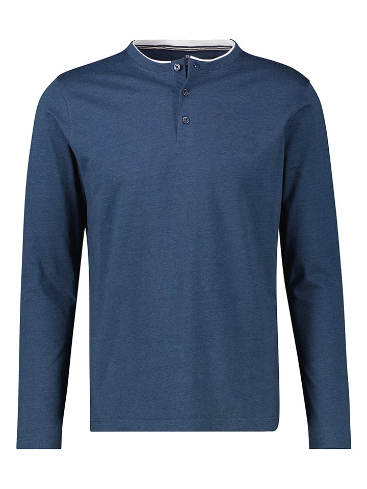 Longsleeve in Blau
