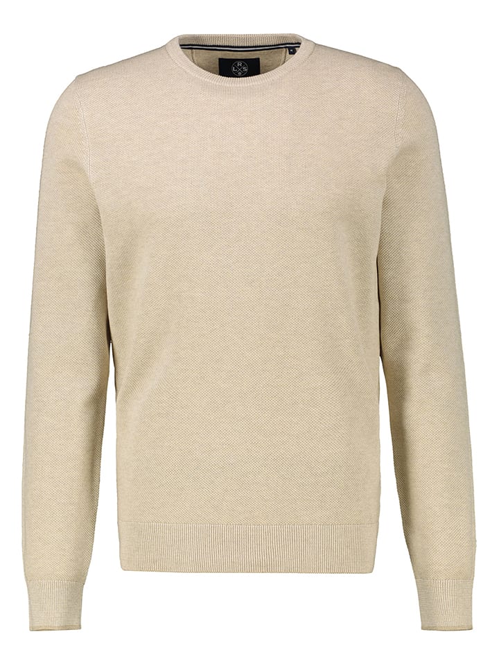 Sweter w kolorze beżowym