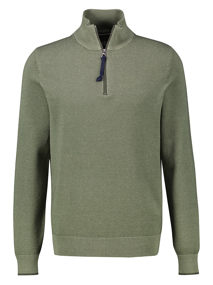 Sweter w kolorze zielonym