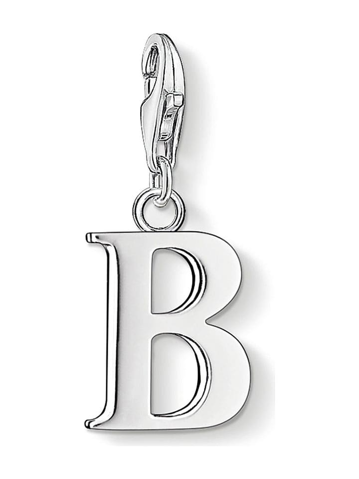 Srebrna zawieszka "B"