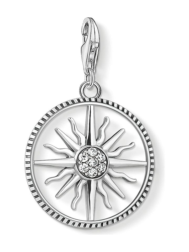 Silber-Anhänger mit Edelsteinen