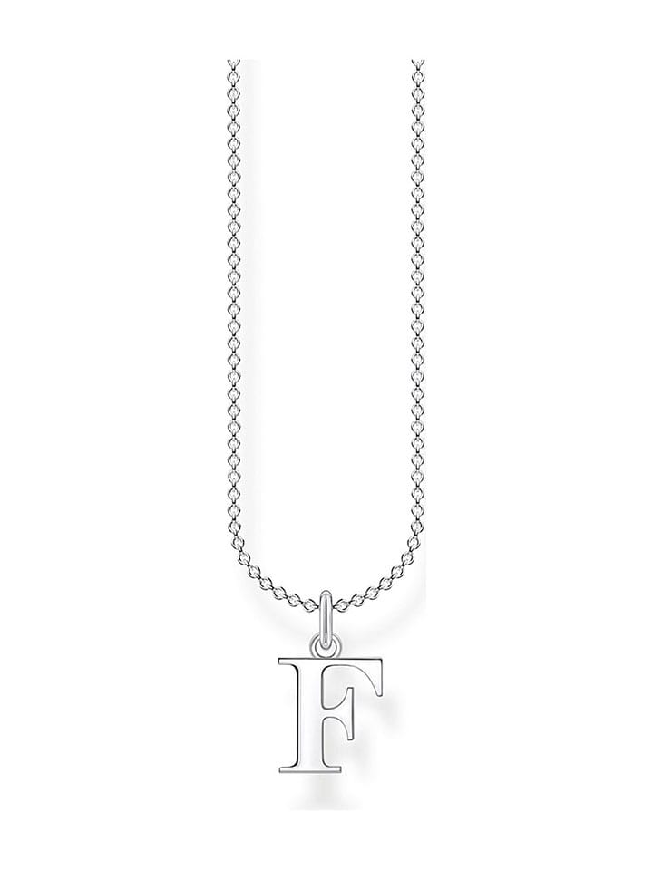Silber-Halskette mit Anhänger - (L)45 cm