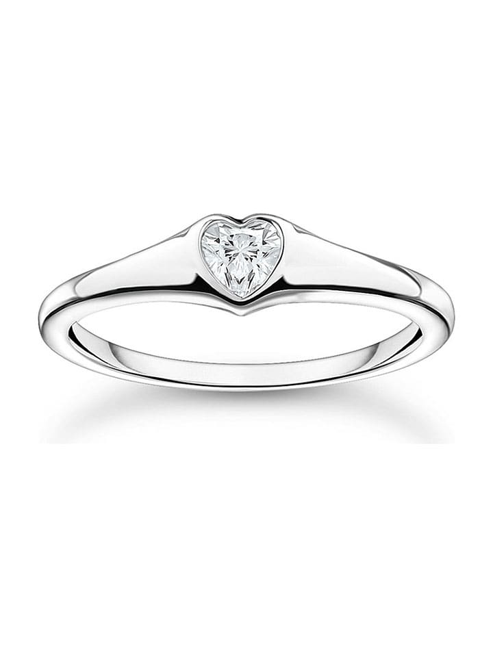 Silber-Ring mit Edelstein