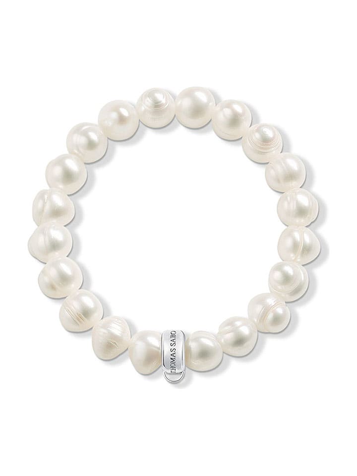 Perlen-Armband in Weiß