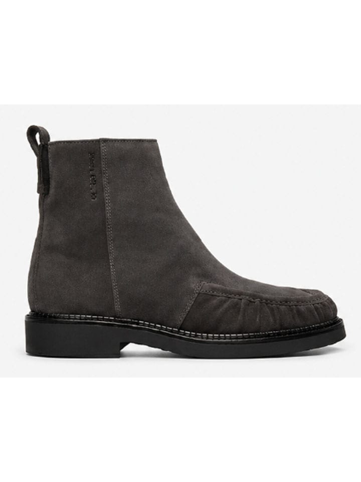 Leren boots "Erin" antraciet