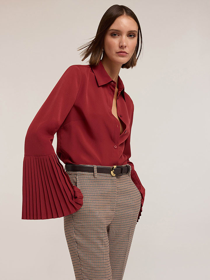 Bluse in Rot