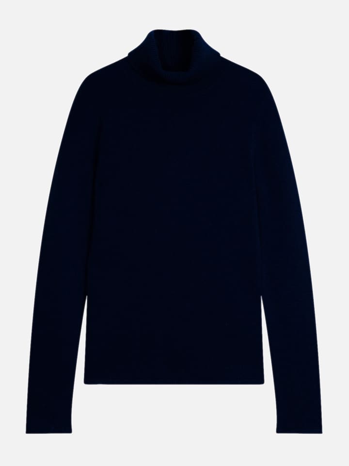 Kaschmir-Rollkragenpullover "June" in Dunkelblau