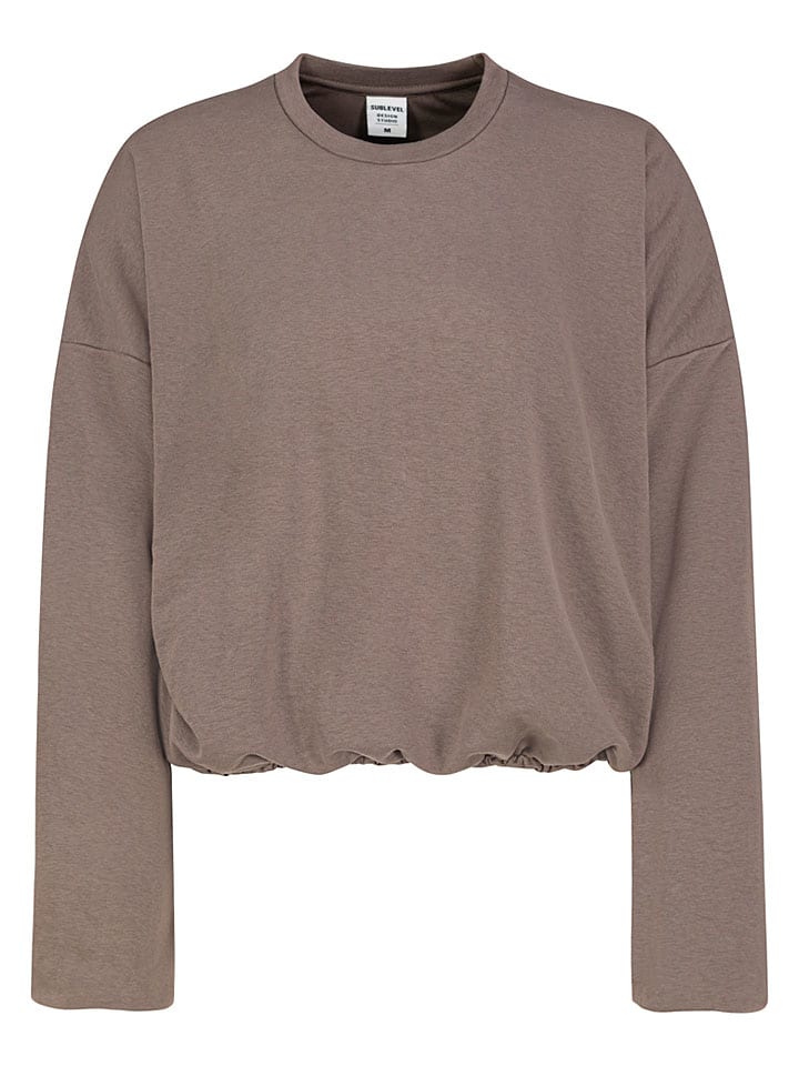 Bluza w kolorze jasnobrązowym