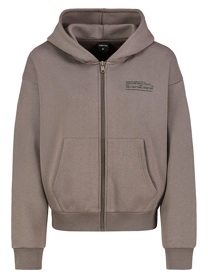 Bluza w kolorze jasnobrązowym