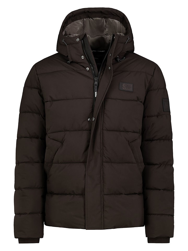 Winterjacke in Braun