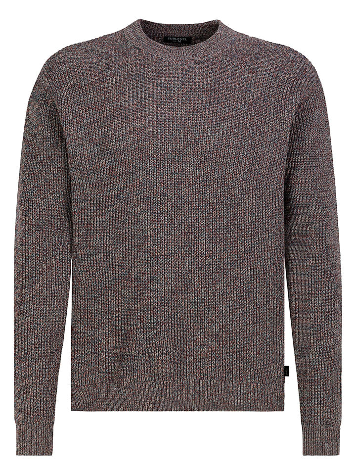 Pullover in Braun